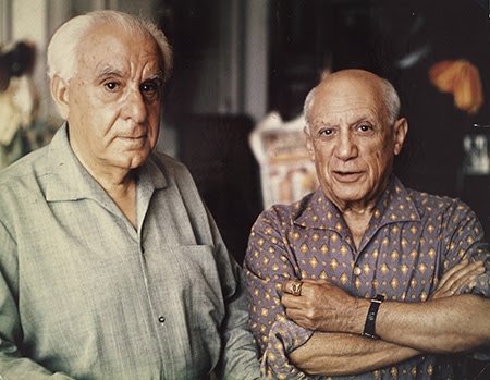 Christian Zervos, o fundador da Cahiers d'Art, trabalhou diretamente com Picasso durante toda a sua vida Foto: Reprodução 