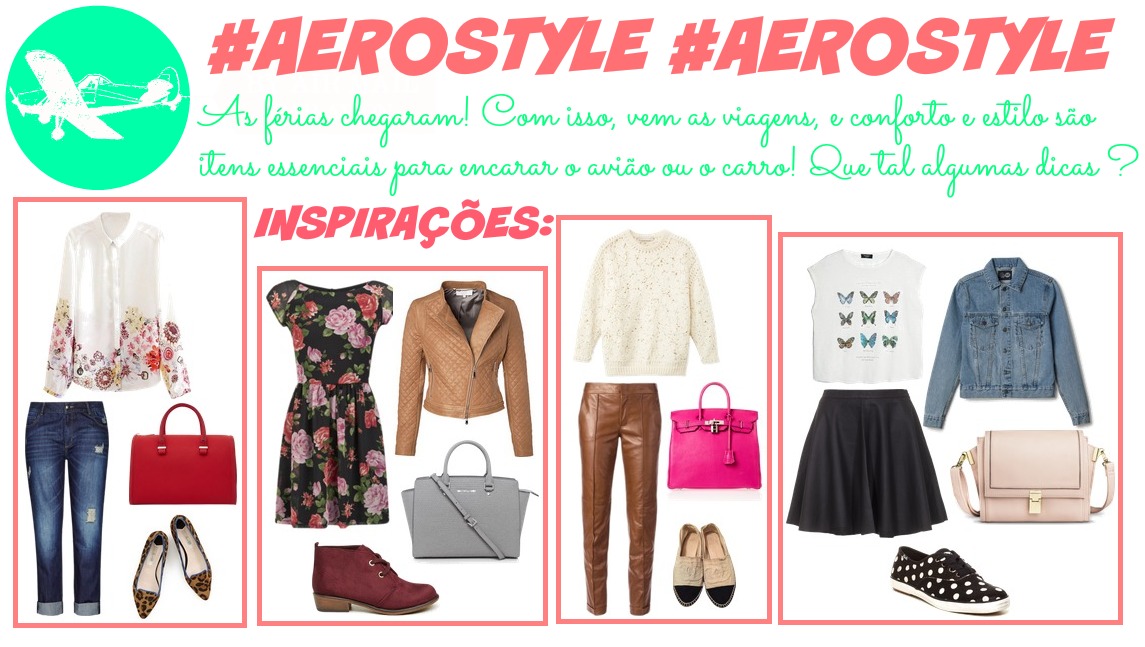 Looks Inspirações para viagens