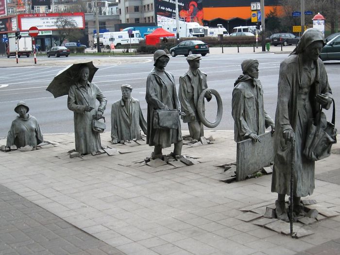 Os Transeúntes Wroclaw, Polônia
