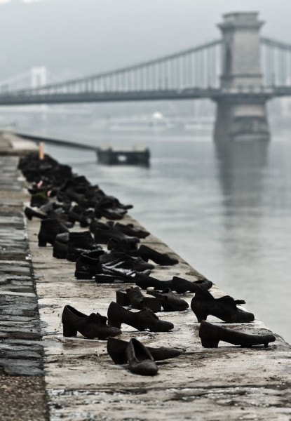 Sapatos no Danúbio, em Budapeste, Hungria