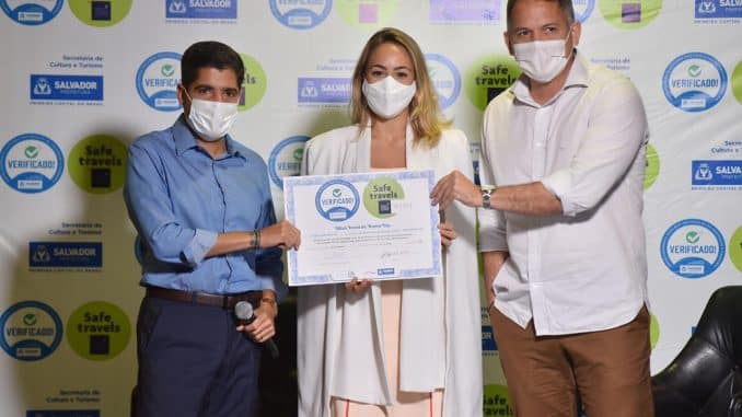 ACM Neto, Natália Dalla e Pablo Barrozo - Foto Max Haack