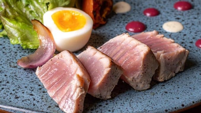 Tartare de Atum - Jiló Salvador - Foto Elder Almeida