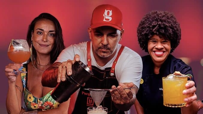 Isadinha Fornari, Jonatan Albuquerque e Sol Cerqueira