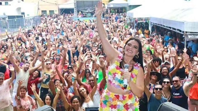 Jeanne Lima e público