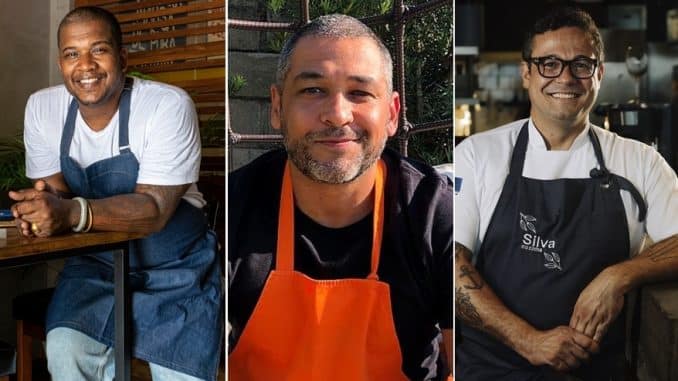 Ícaro Rosa, Fabio Espinosa e Ricardo Silva