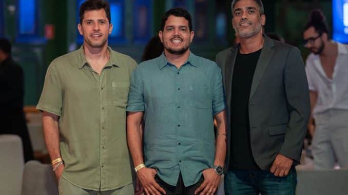 Tiago Bertolazzi, Vitor Barreto e Charles Ferraz - Foto Luciano Veloso 1